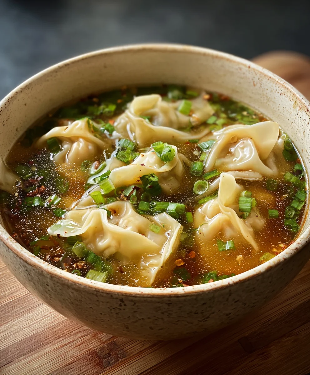 Easy Beef Wonton Soup Recipe-Quick Homemade Flavor
