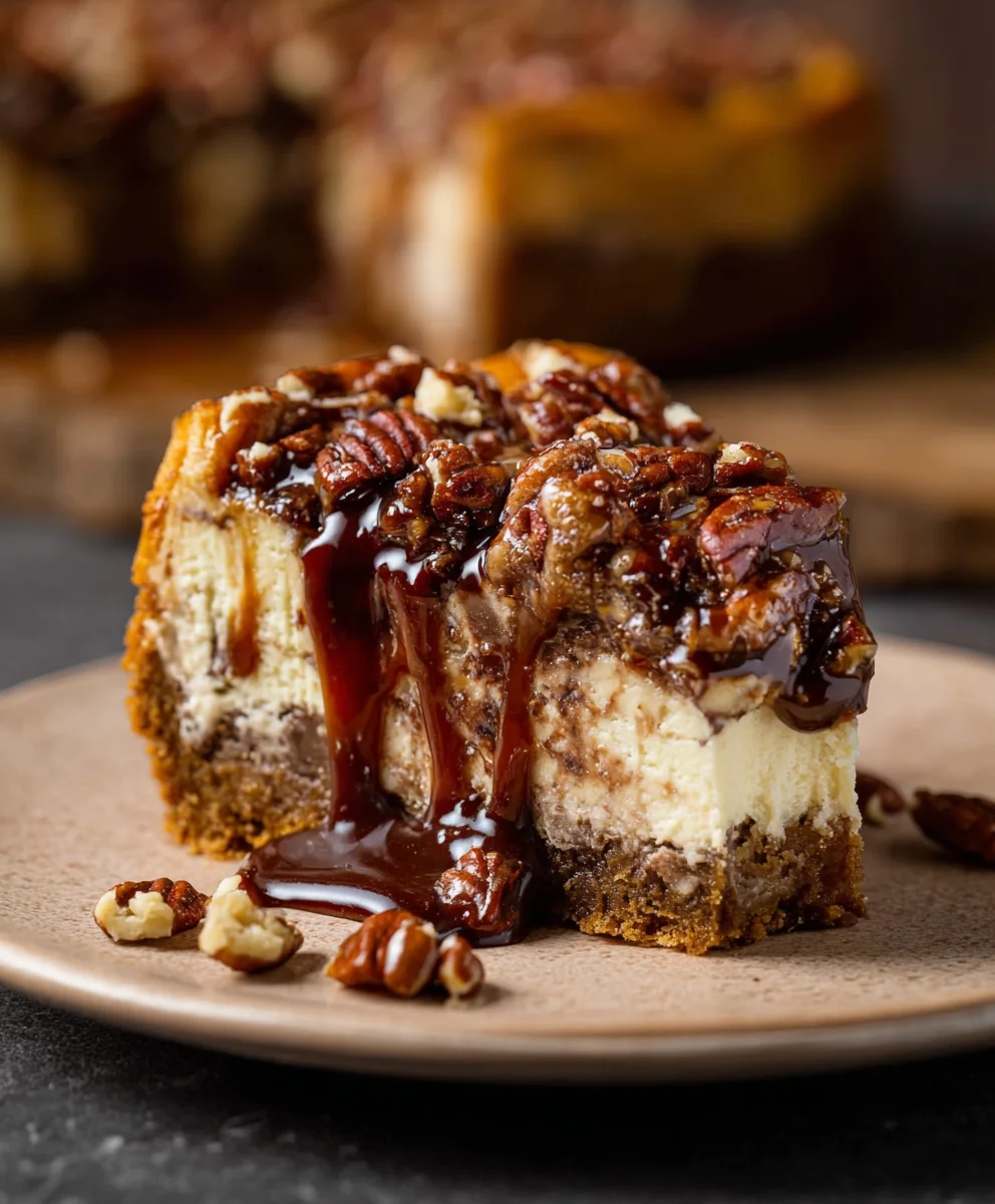 Decadent Pecan Pie Cheesecake Recipe