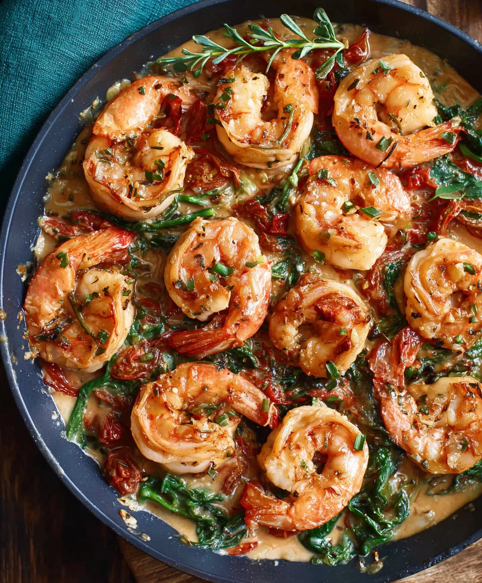 One-Pan Tuscan Shrimp - 30-Minute Easy Dinner
