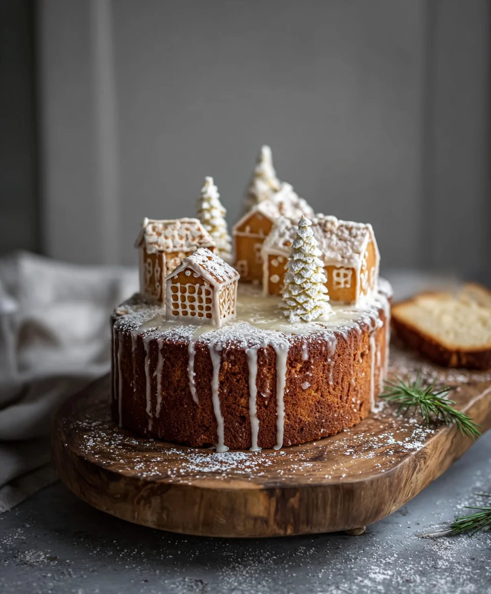 Gin Extract Gin Extractract Gingerbread Village Cake Recipe