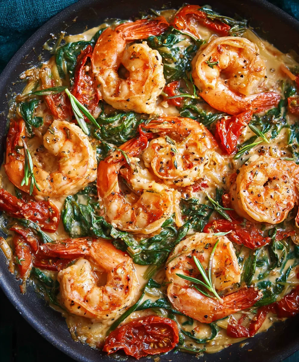 One-Pan Tuscan Shrimp - 30-Minute Easy Dinner