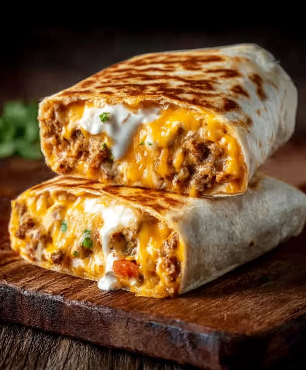 Grilled Cheese Burrito Recipe- Easy & Delicious