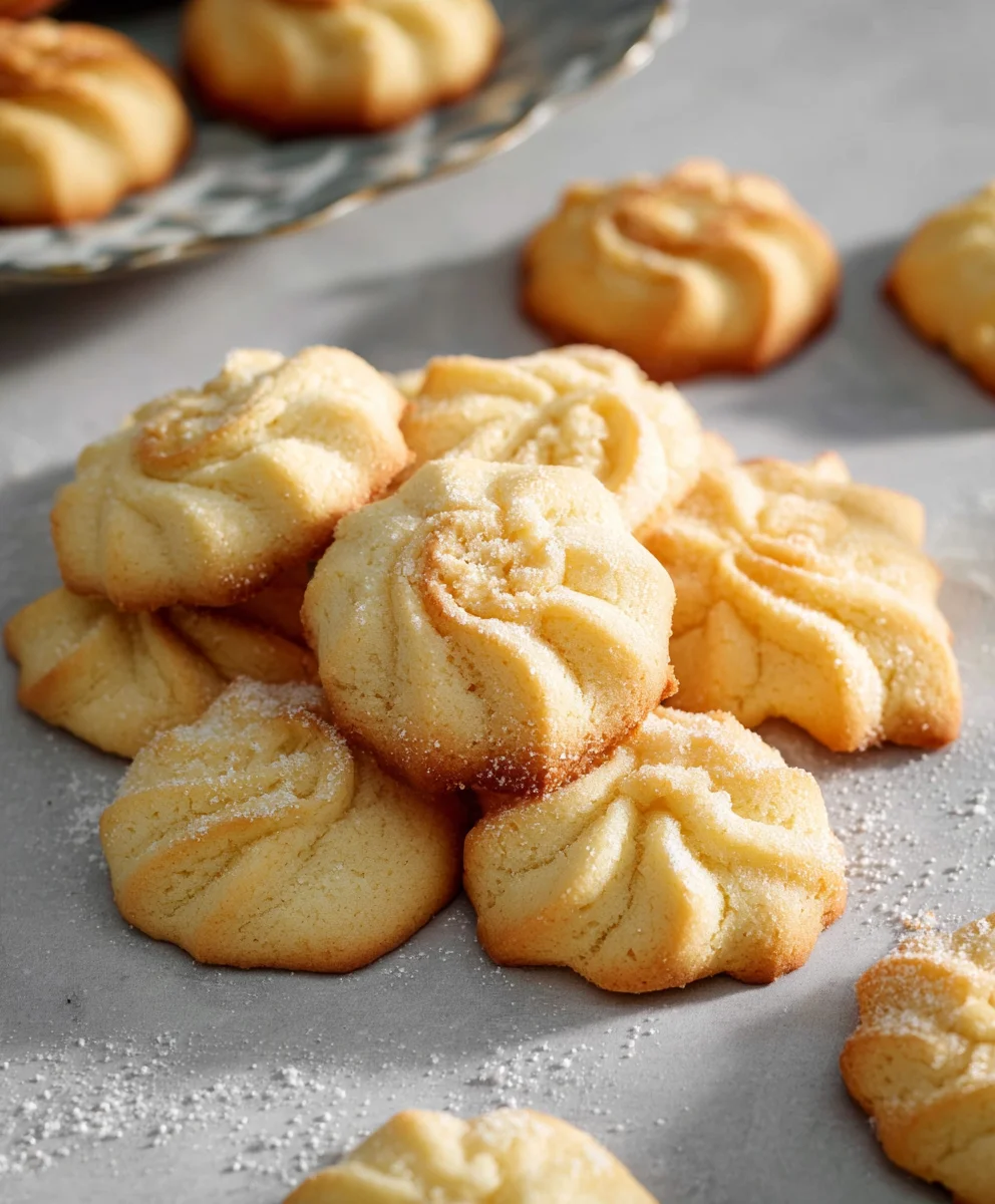 Classic Danish Butter Cookies- Easy Recipe