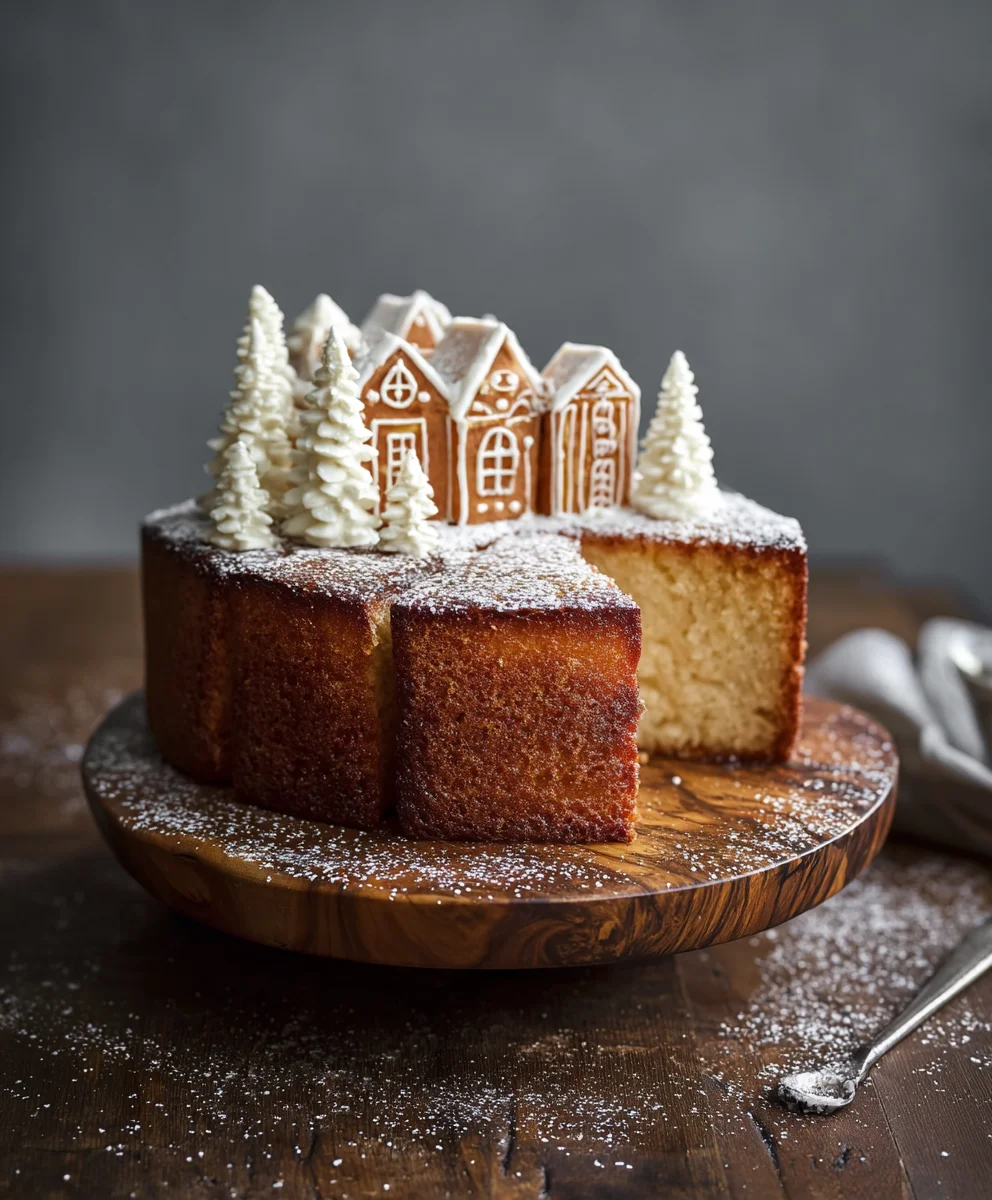 Gin Extract Gin Extractract Gingerbread Village Cake Recipe