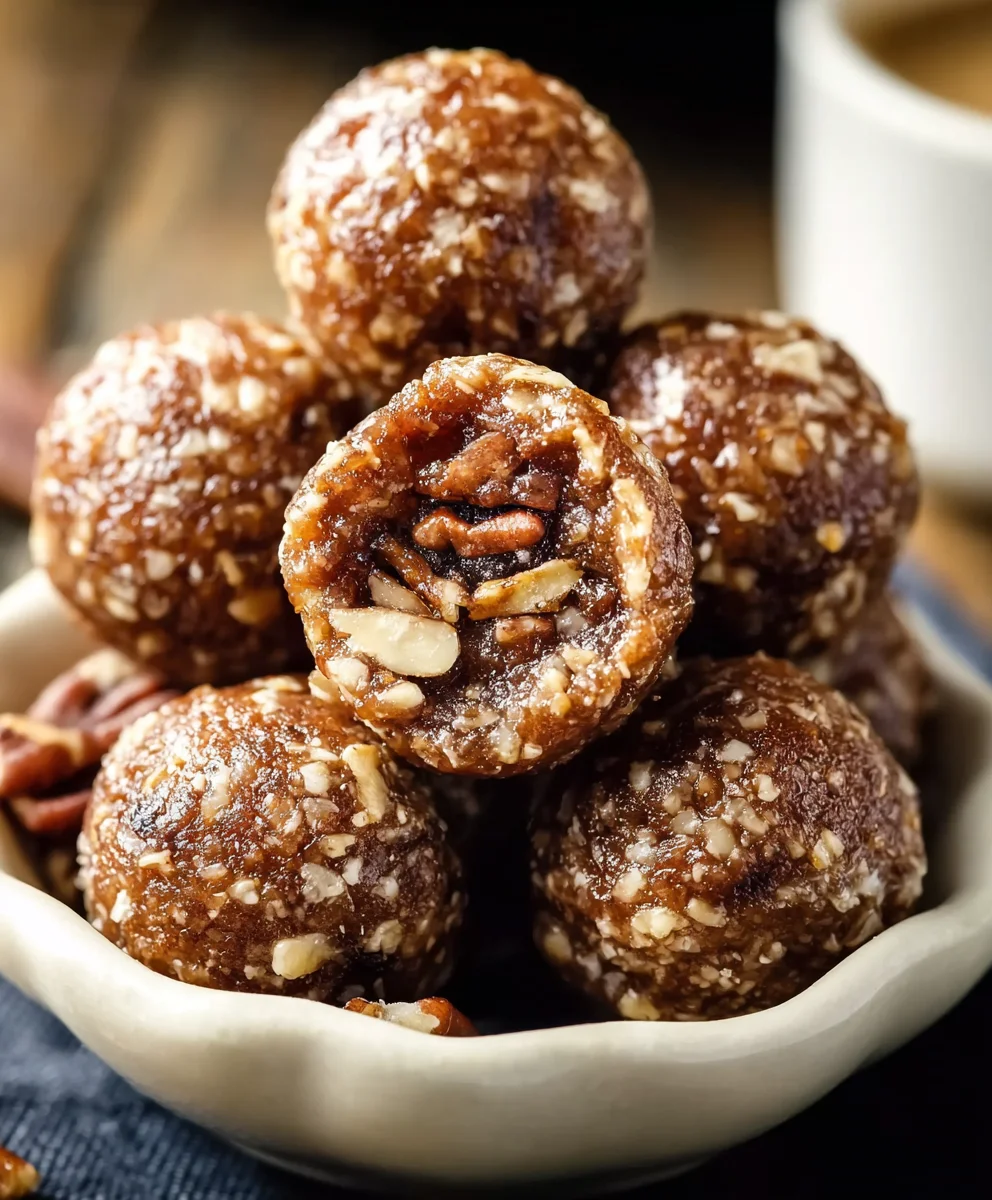 No-Bake Pecan Pie Balls Delicious & Easy Dessert