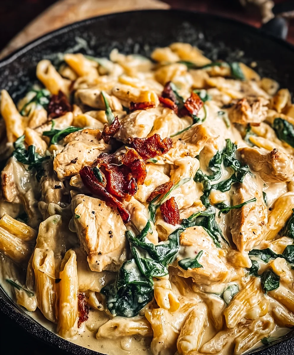 Tuscan Chicken Pasta- Creamy & Delicious Dinner Recipe