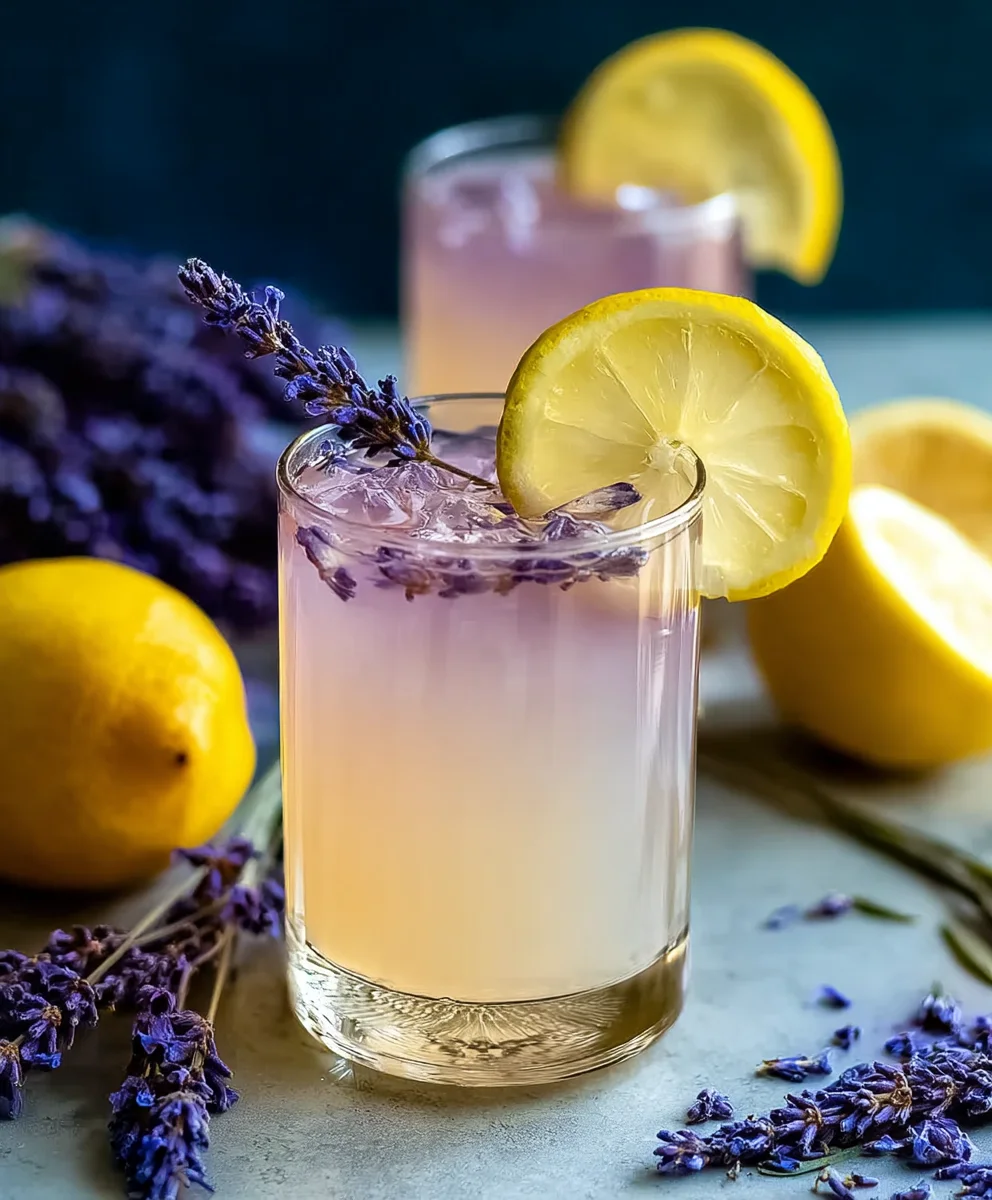 Refreshing Lavender Lemonade Recipe - Easy & Delicious