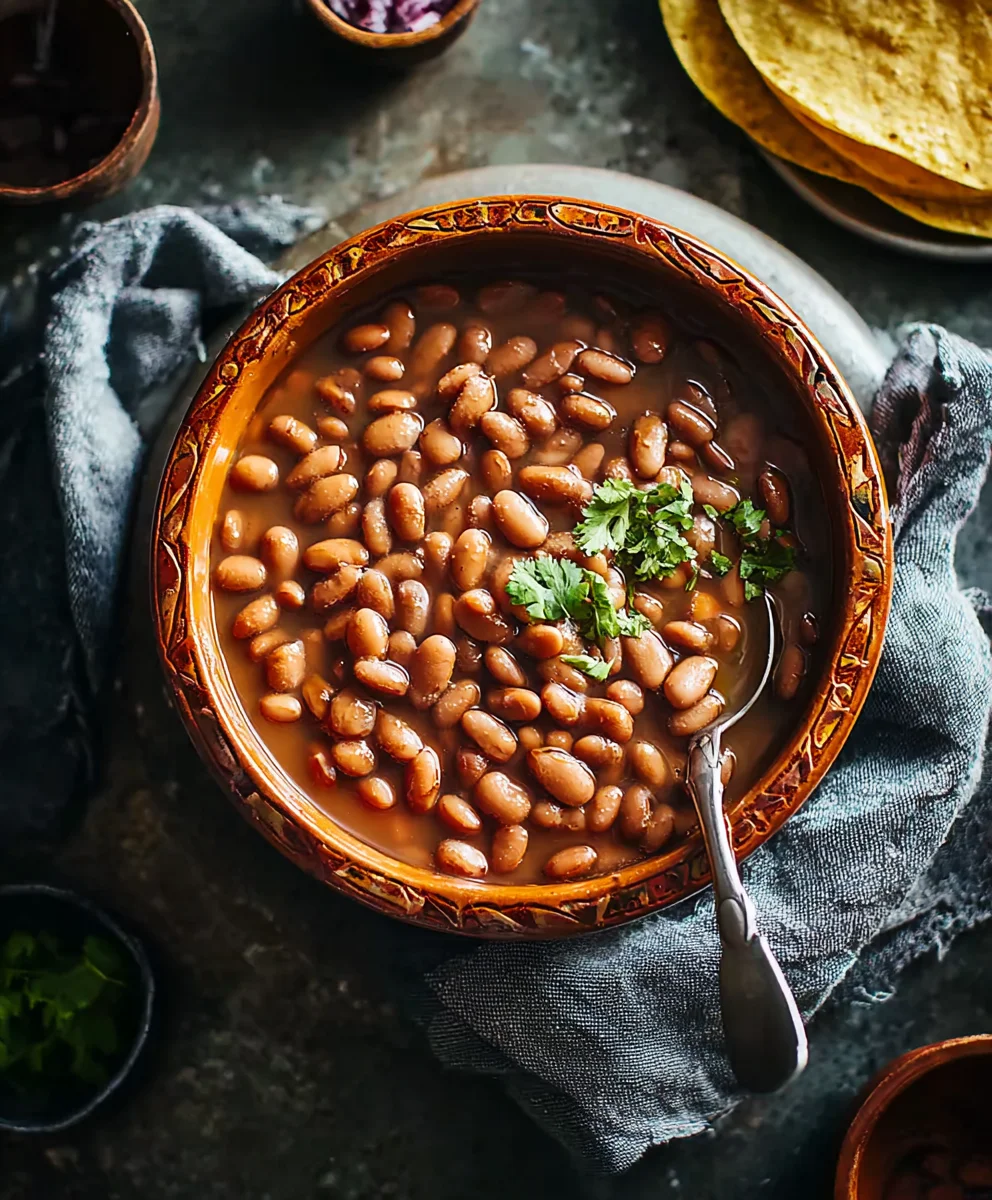 Authentic Frijoles de la Olla-Traditional Mexican Beans