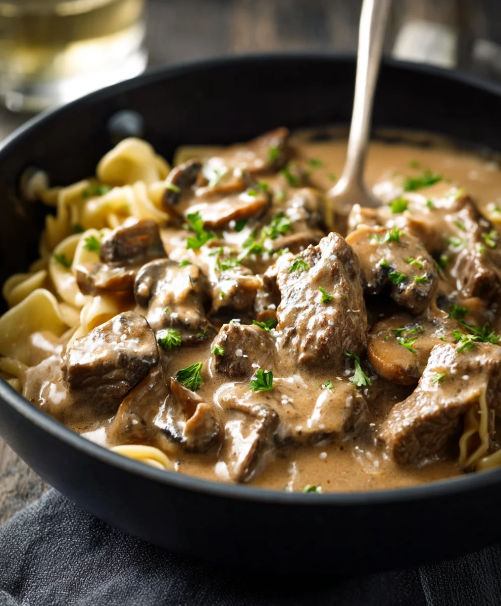 Gordon Ramsay's Beef Stroganoff-Perfected
