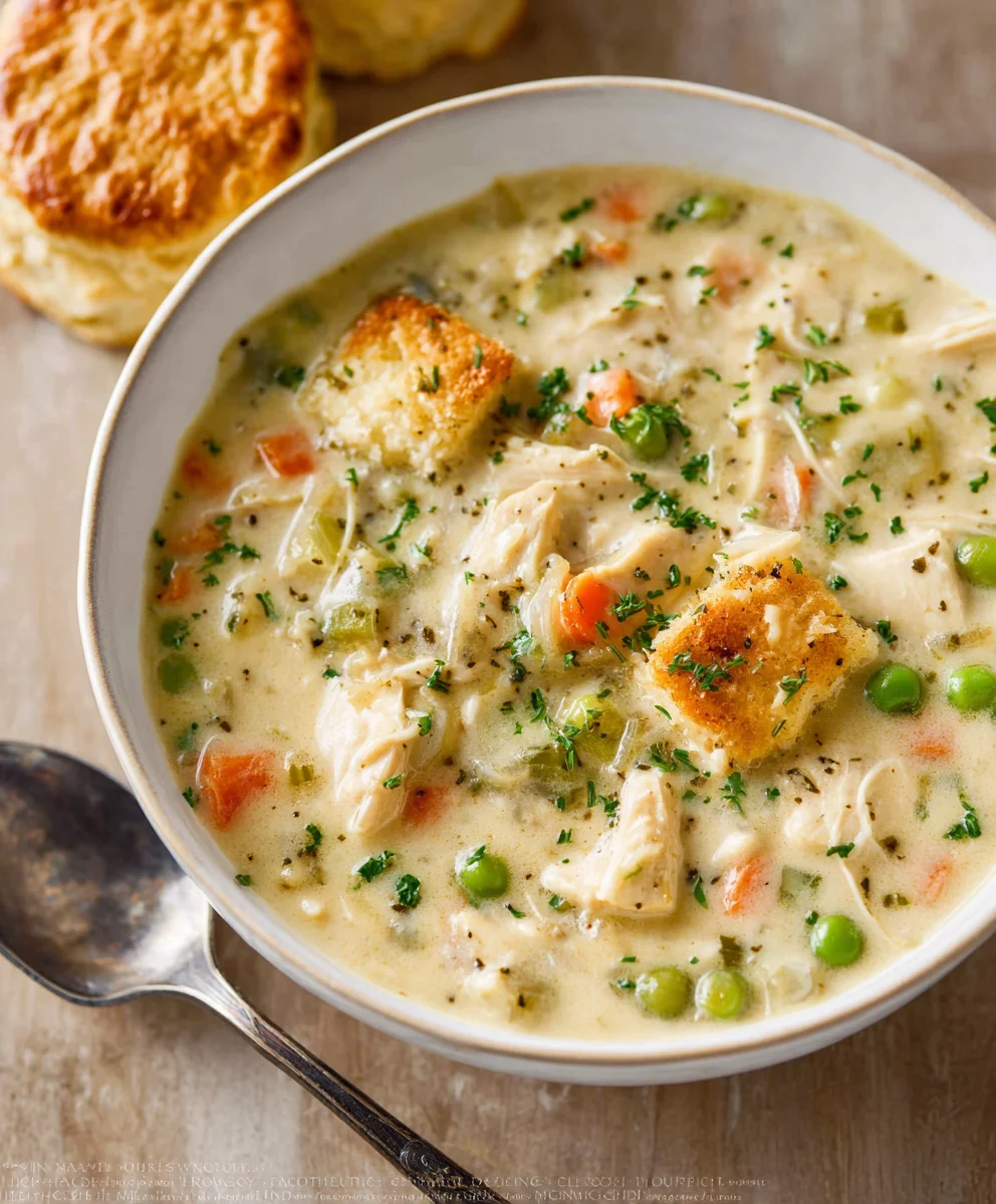 Easy Chicken Pot Pie Soup - Comfort Food Made Simple