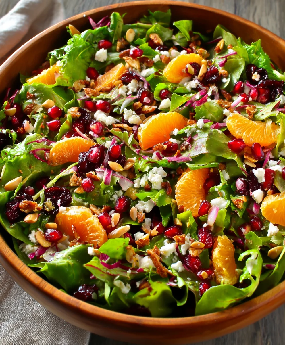 Festive Christmas Salad Recipe Easy & Delicious