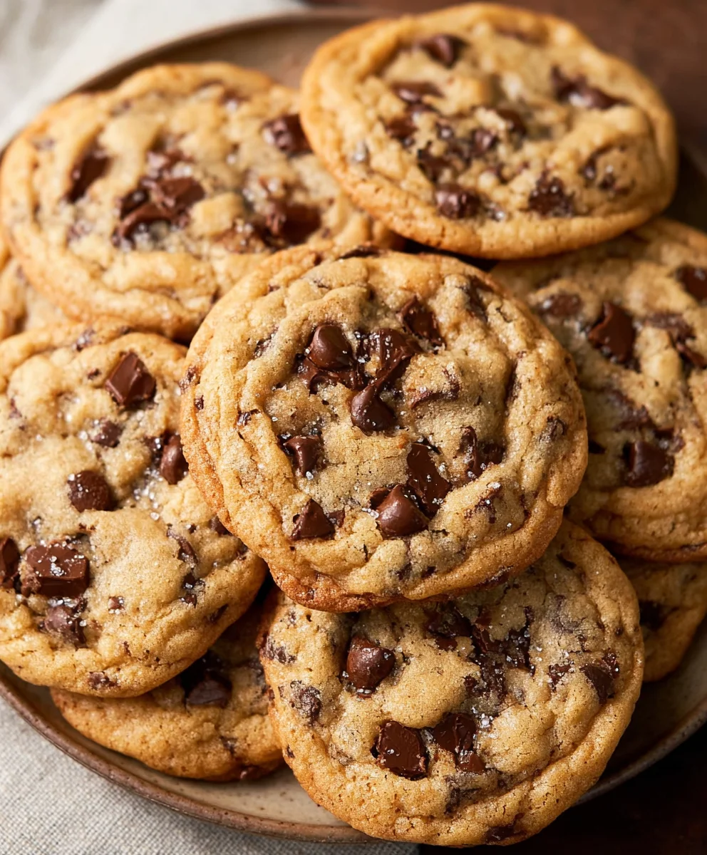 Bakery-Style Chocolate Chip Cookies-The Best Recipe