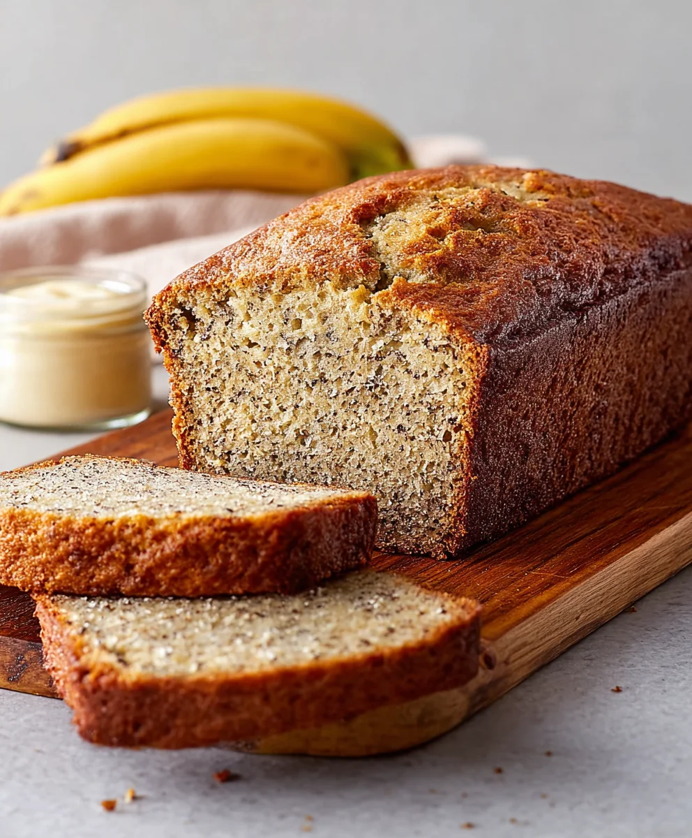 Easy Moist Banana Bread Recipe-Perfect Loaf