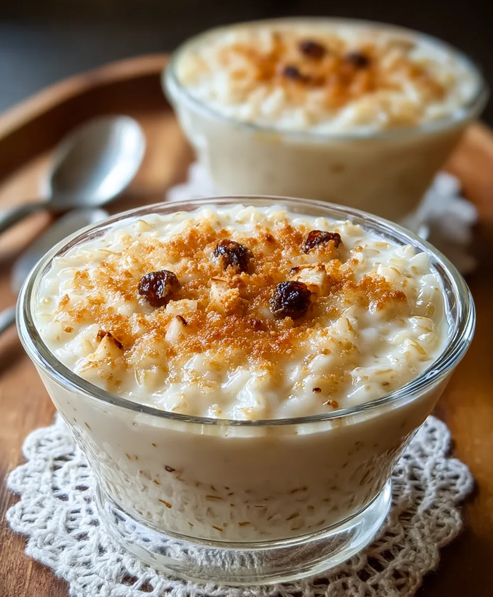 Creamy Rice Pudding-The Best Comfort Dessert