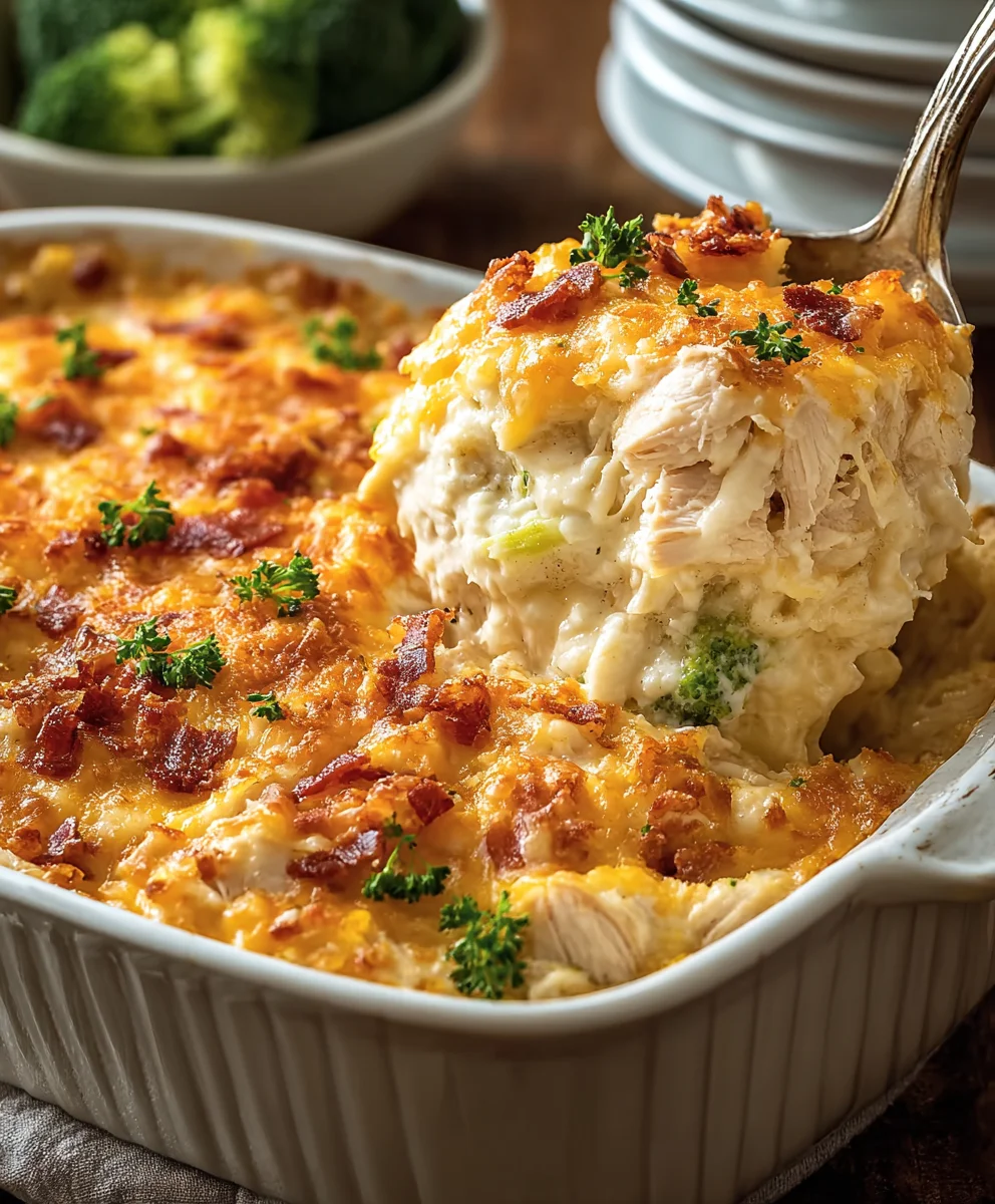 Low Carb Chicken Casserole - Easy & Delicious Recipe