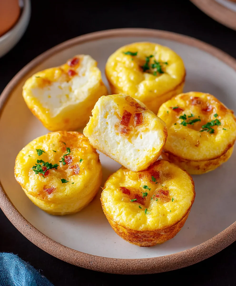 Creamy Cottage Cheese Egg Bites-Easy Healthy Breakfast