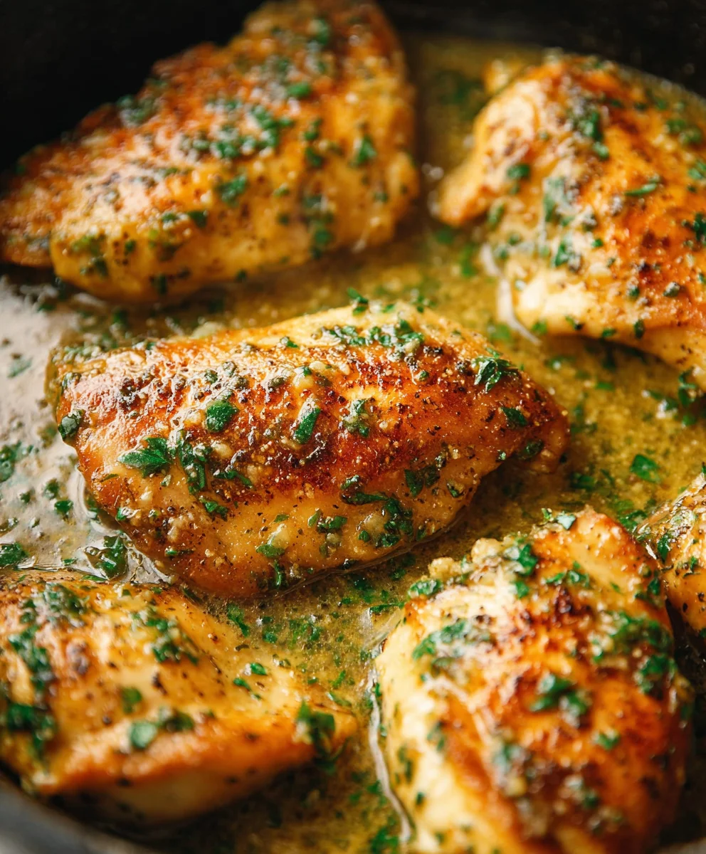Easy Garlic Butter Chicken-Restaurant-Style Flavor