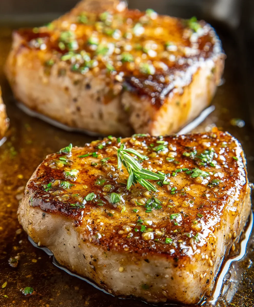 Honey Mustard Beef Chops Oven Recipe
