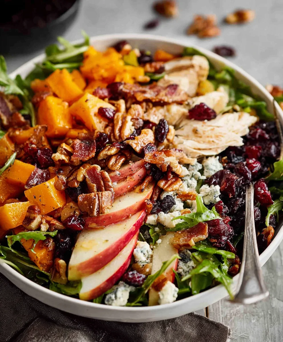 Hearty Fall Harvest Beef Salad Recipe