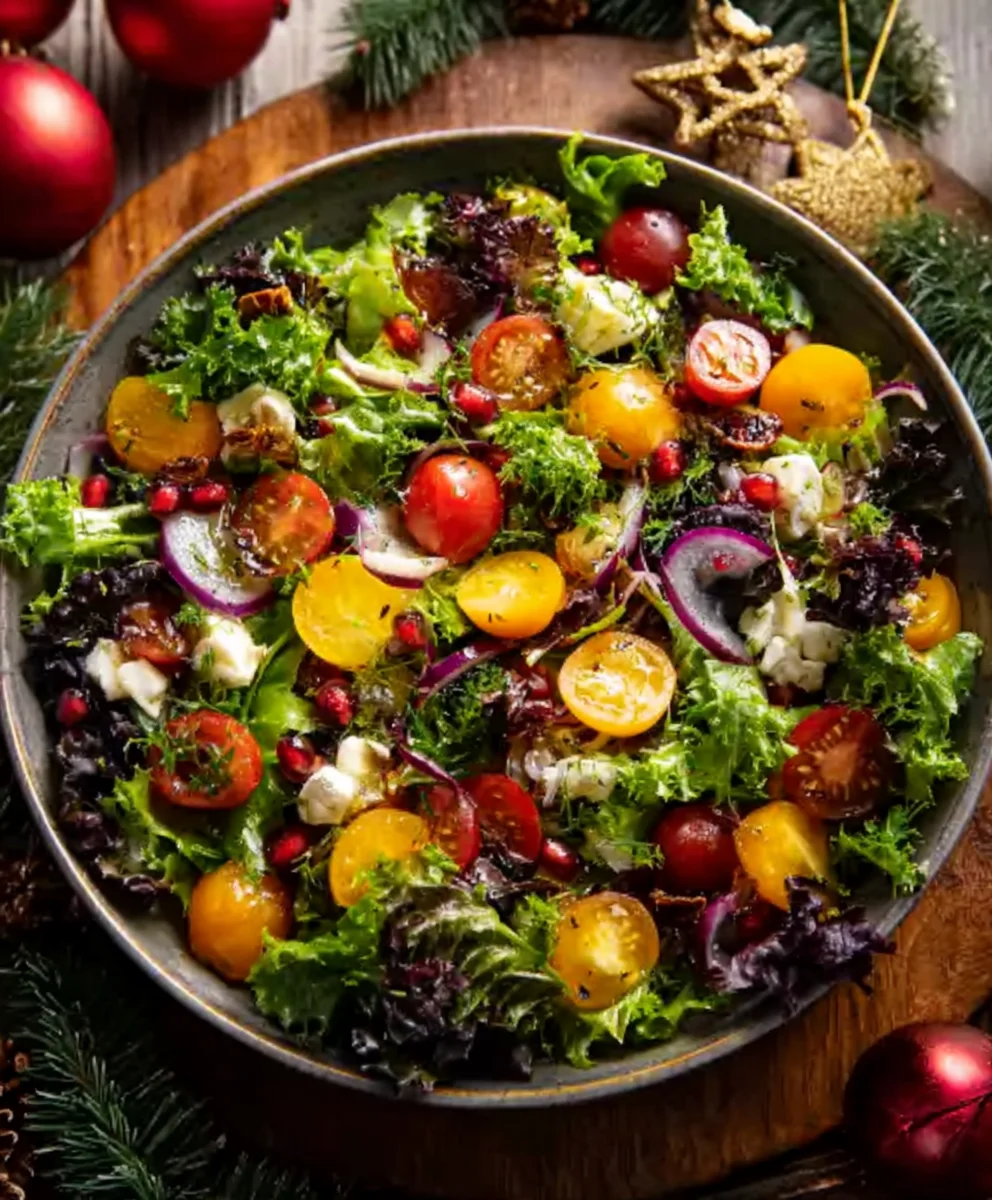 Festive Christmas Beef Salad Recipe-Flavorful & Easy