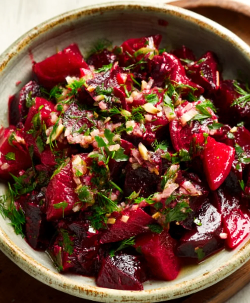 Tangy Pickled Beet Salad-Fresh & Flavorful Delight
