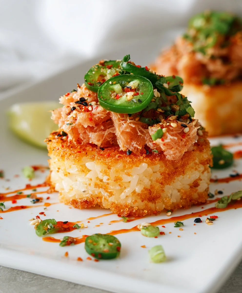 Spicy Tuna Crispy Rice-Easy Delicious Recipe
