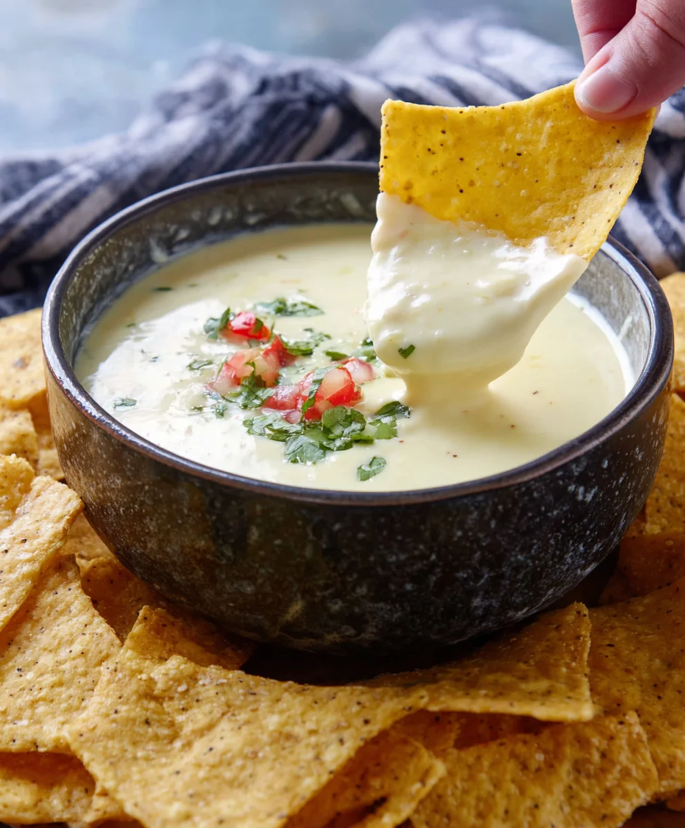 Easy Queso Blanco Cheese Dip Recipe - Creamy & Delicious