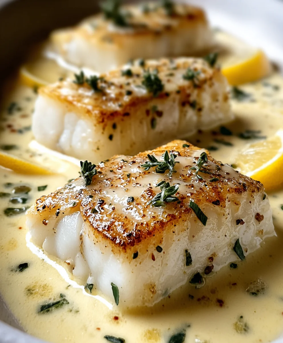 Coconut Lemon Baked Cod - Quick & Easy Dinner