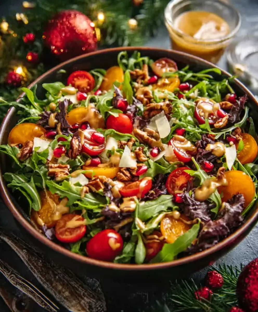 Festive Christmas Beef Salad Recipe-Flavorful & Easy