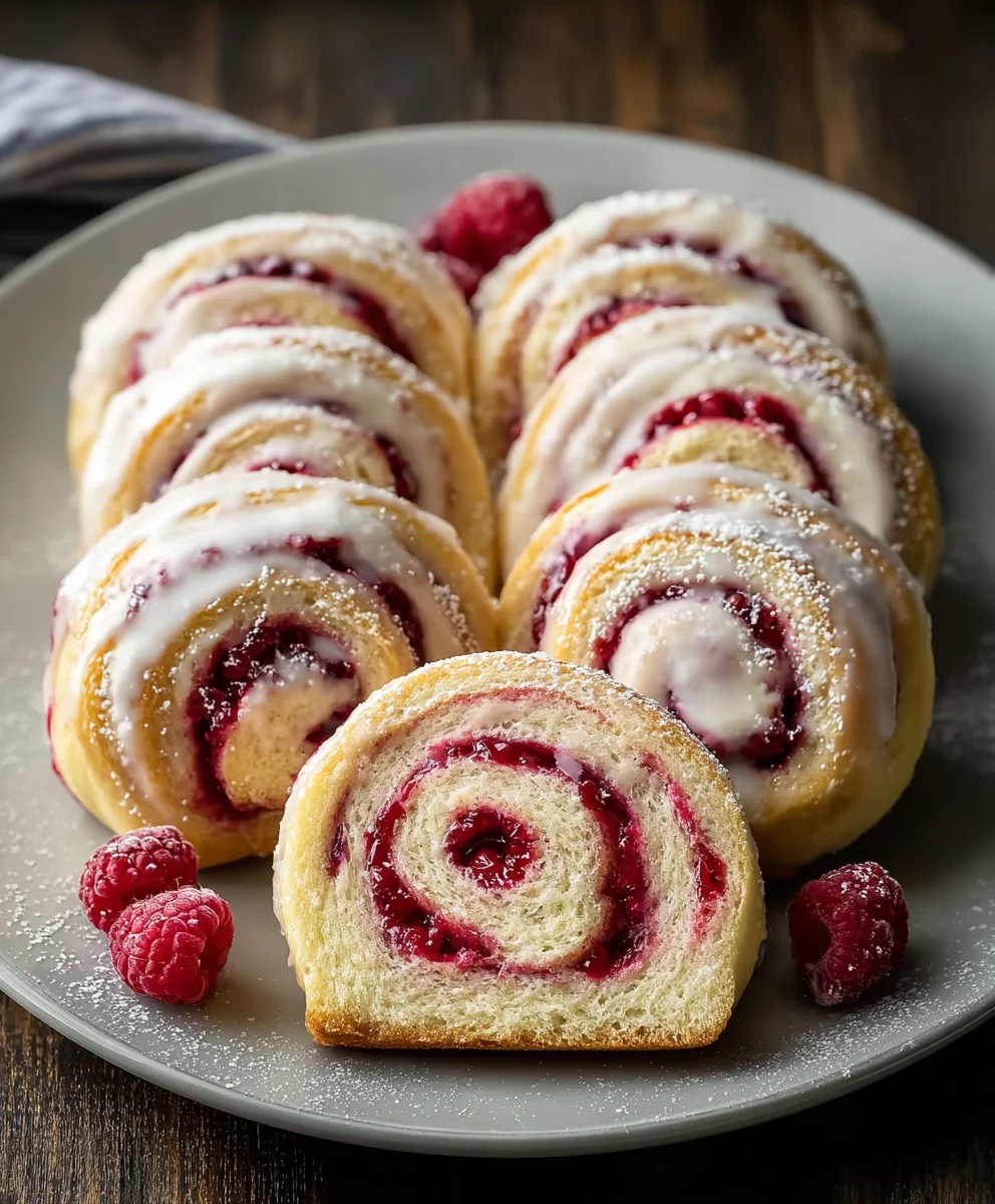 Delicious Raspberry Rolls - Easy & Sweet Treat