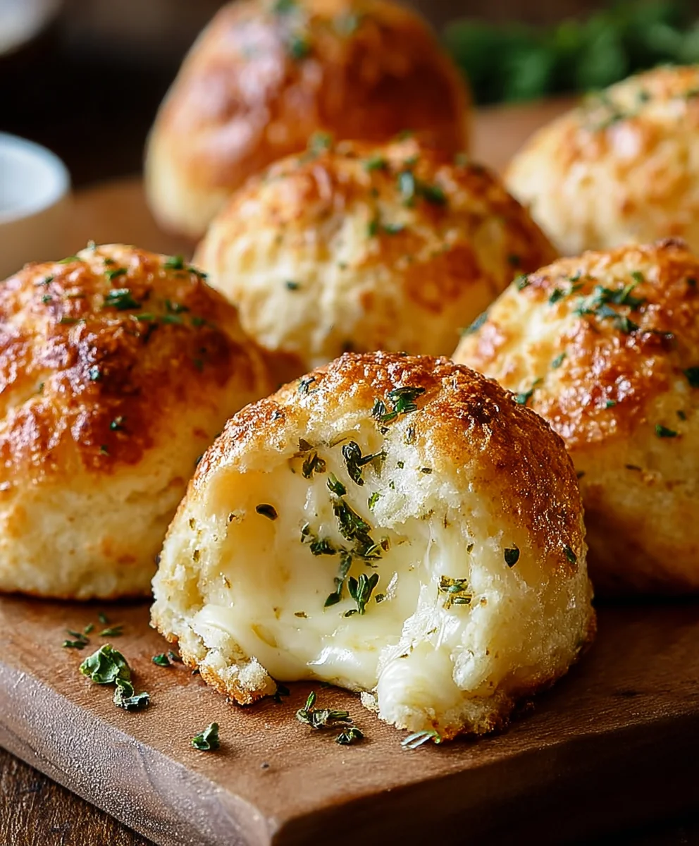 Gooey Mozzarella Biscuit Bombs Recipe-Easy & Delicious