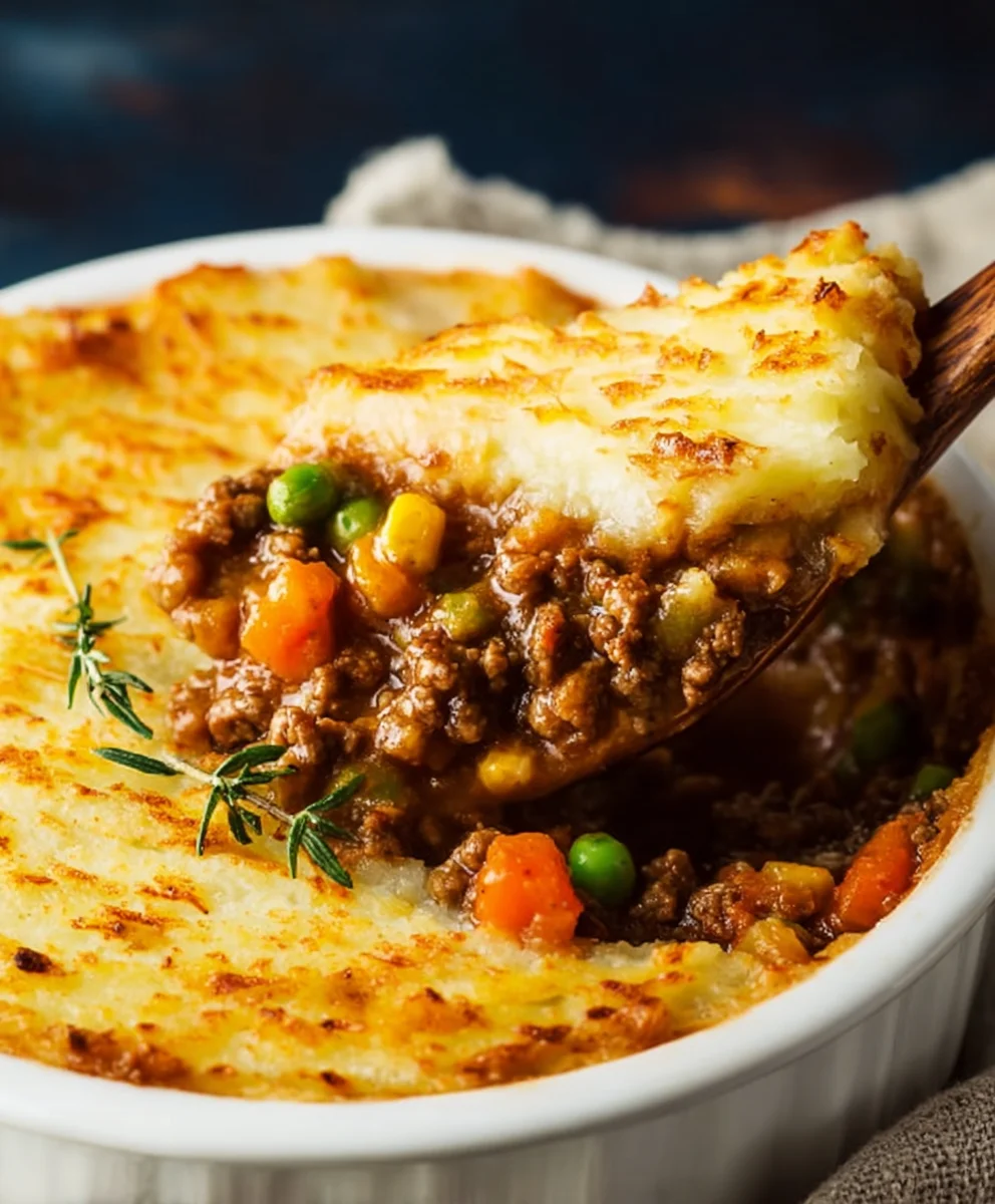 Easy Beef Shepherd's Pie-Comfort Food Classic