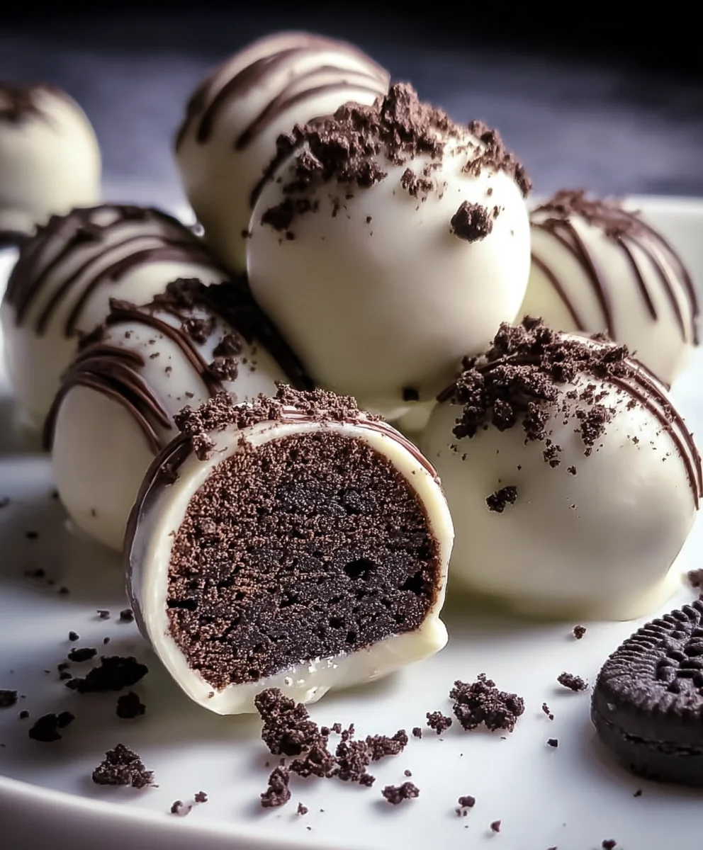 Easy Oreo Cake Balls-No Bake Dessert Recipe