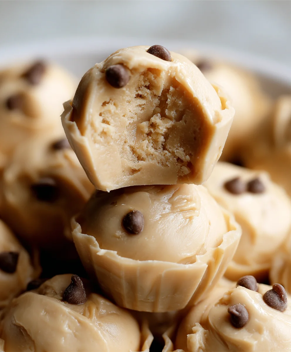 Frozen Greek Yogurt Peanut Butter Bites-Easy Snack