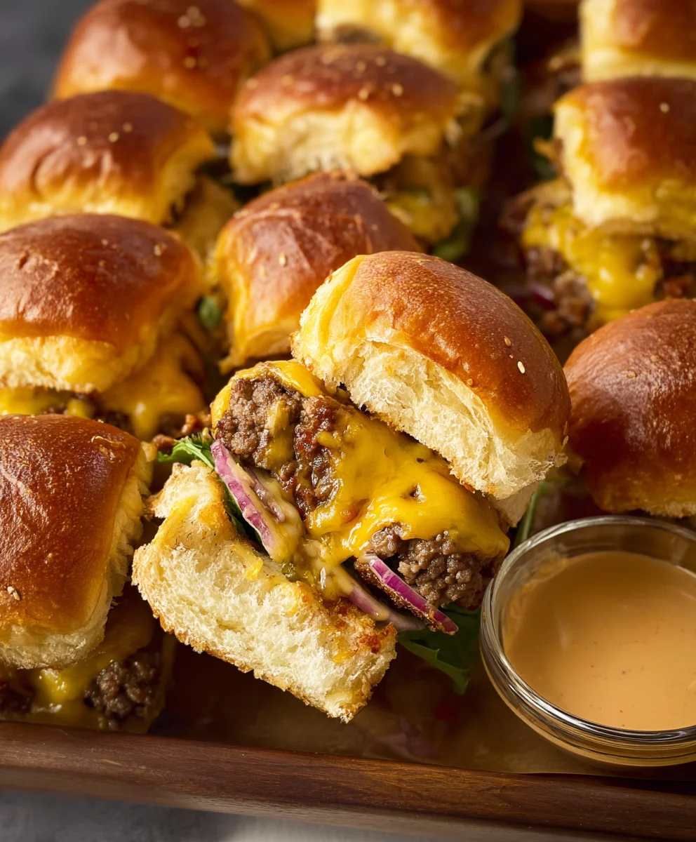 Easy Cheeseburger Sliders-Quick Crowd Pleaser