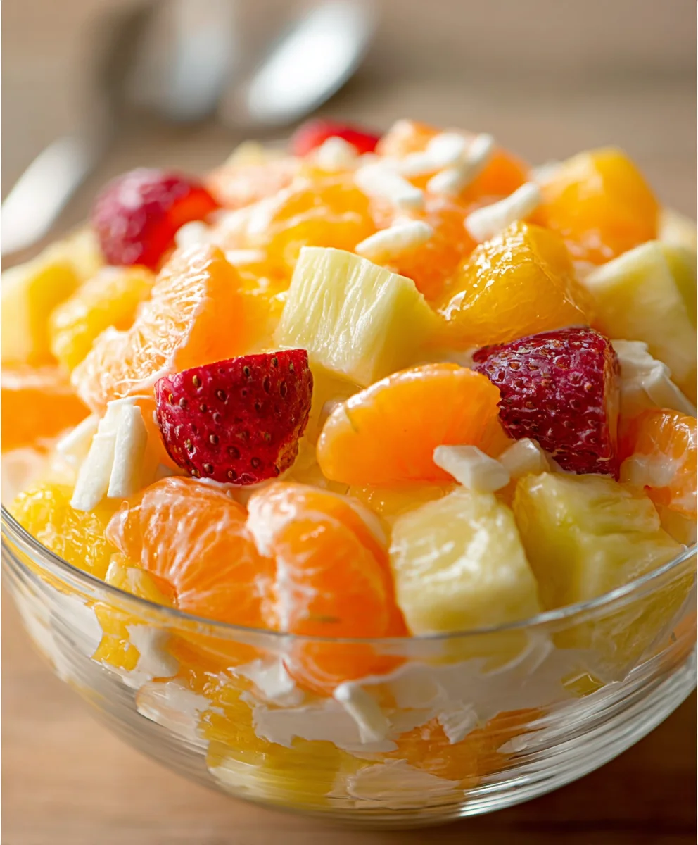 Hawaiian Fruit Salad- Refreshing Tropical Taste