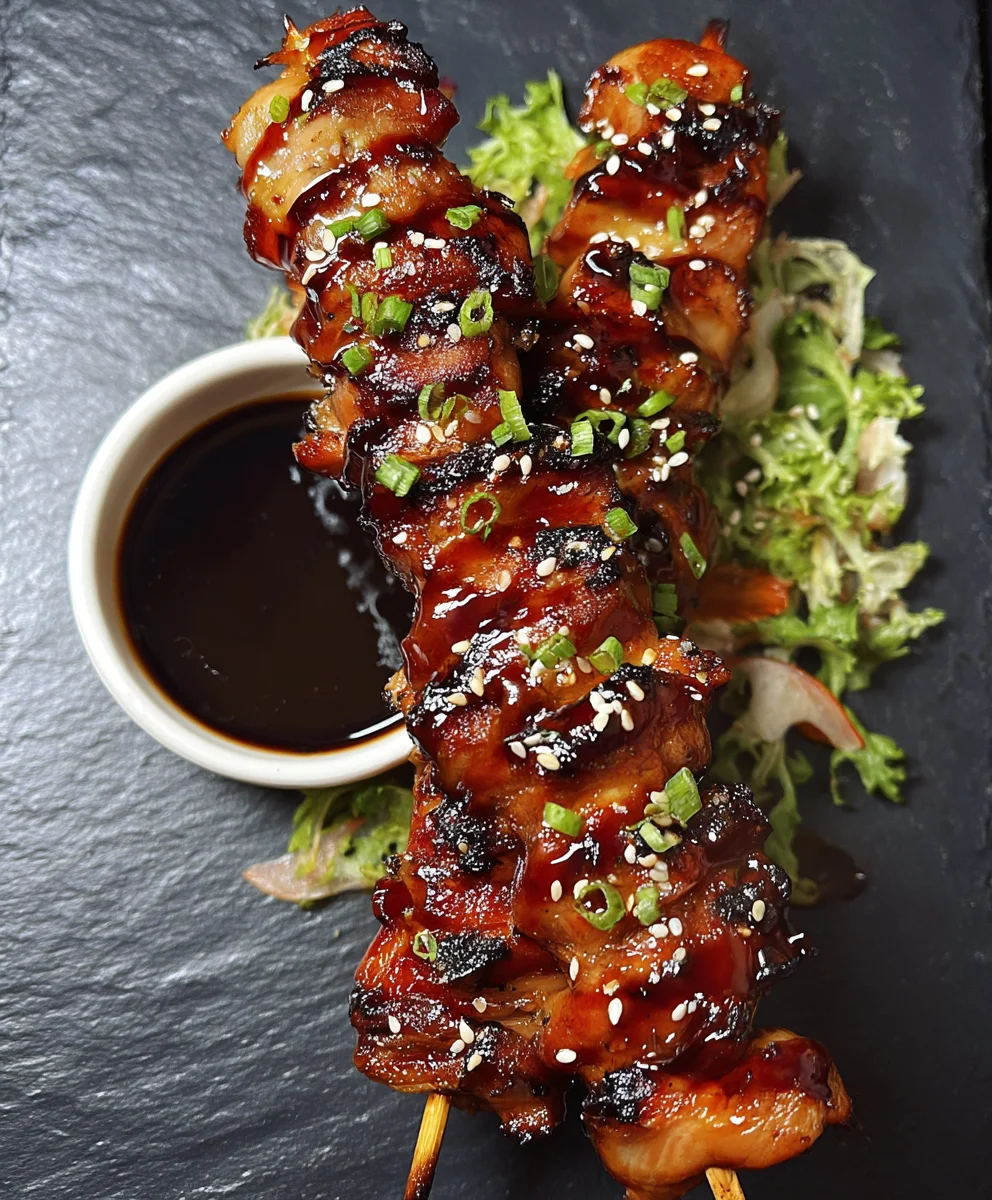 Easy Teriyaki Beef Skewers-Grill Perfect