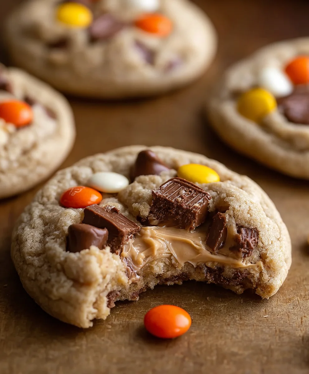 Reese's Cheesecake Cookies-Decadent & Chewy Delights