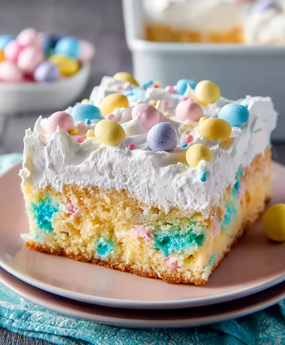 Easter Poke Cake - Easy Festive Dessert Delight
