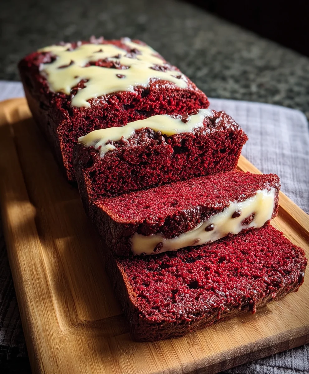 Red Velvet Banana Bread-Decadent Dessert Recipe