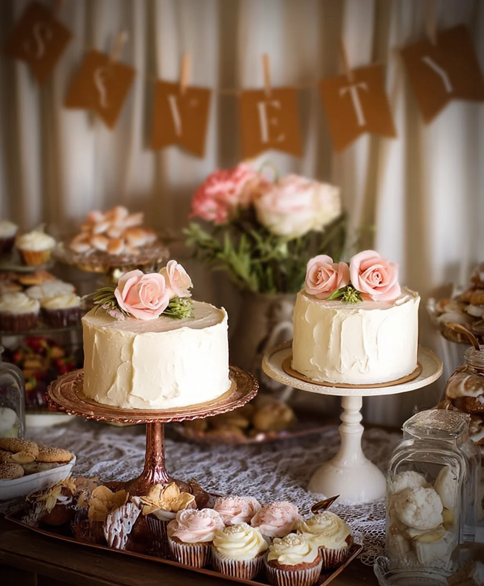 Vintage Wedding Dessert Table - Sweet & Elegant Ideas