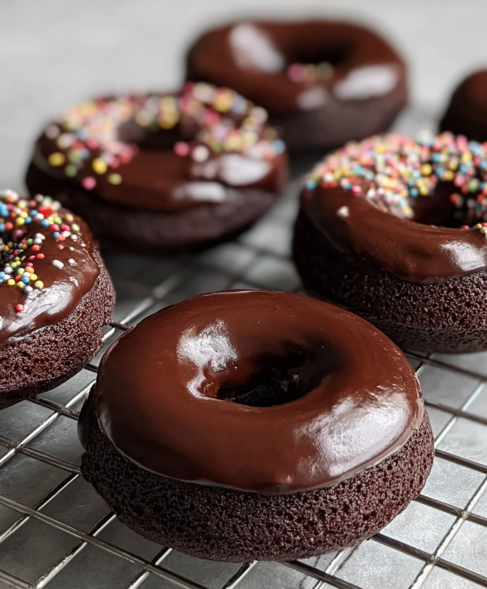 Easy Chocolate Baked Donuts- Delicious & Simple Recipe
