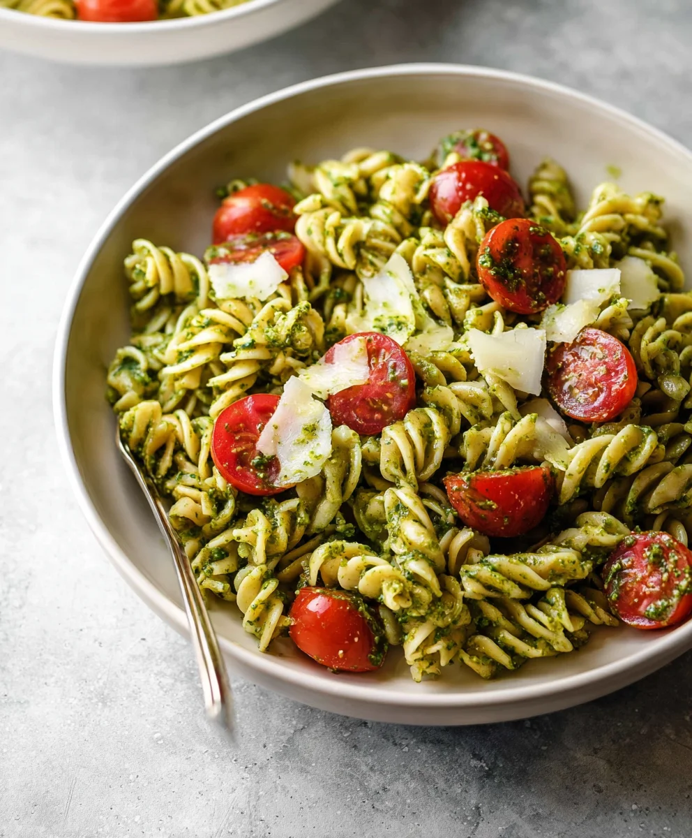 Easy Pesto Pasta Salad Recipe - Delicious & Quick