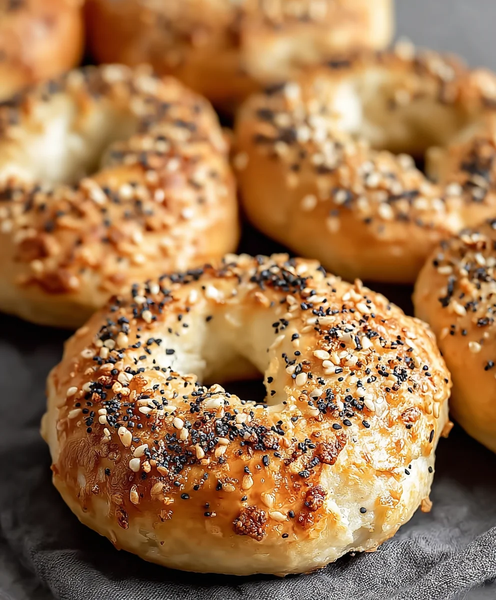 Greek Yogurt Bagels - High Protein Twist