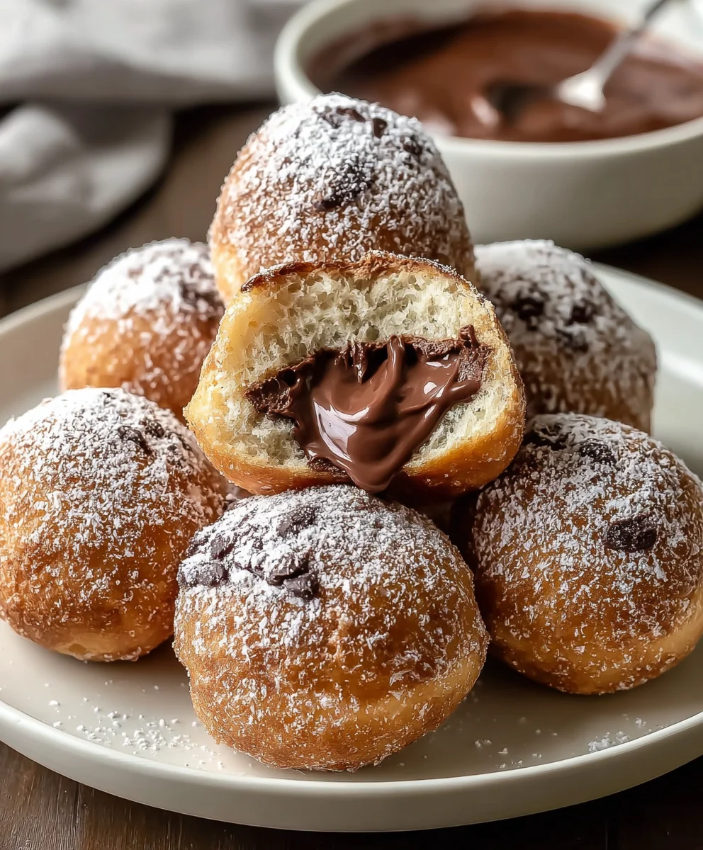 Air Fryer Nutella Bombs-Easy-Decadent Dessert