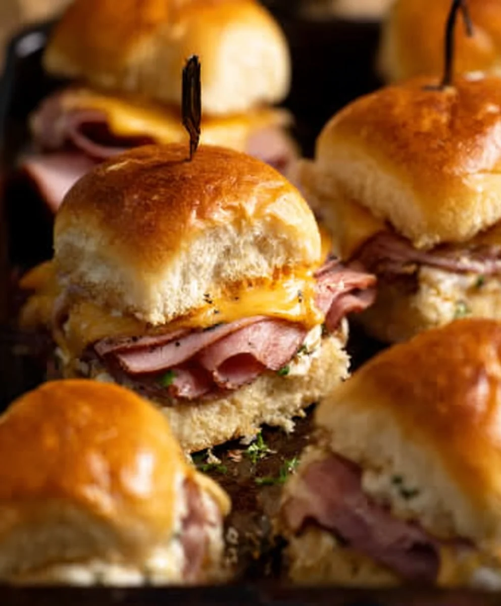 Mississippi Sin Beef Beef Ham Sliders - Craveable Bites
