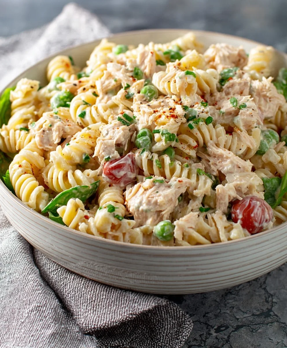 Easy Tuna Pasta Salad - Quick & Delicious Recipe