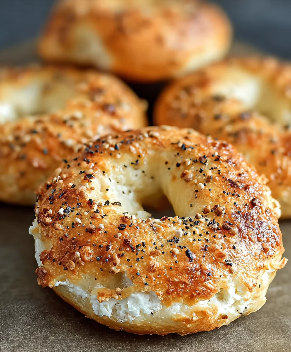 Greek Yogurt Bagels-High Protein Twist