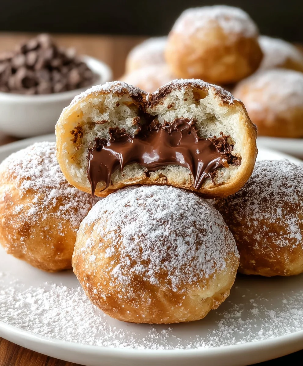 Air Fryer Nutella Bombs-Easy-Decadent Dessert