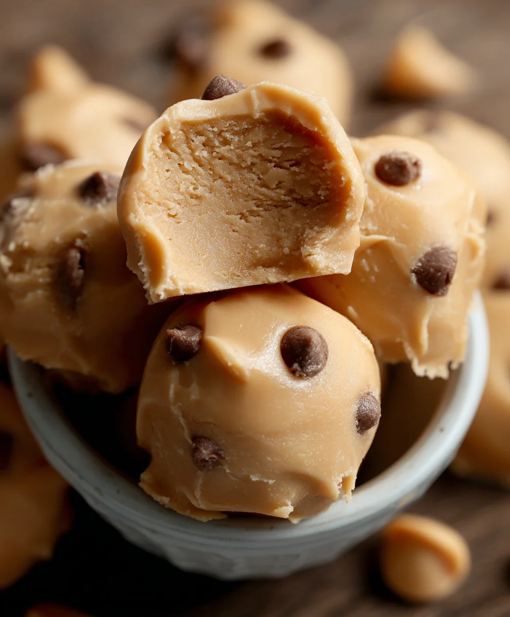 Frozen Greek Yogurt Peanut Butter Bites-Easy Snack